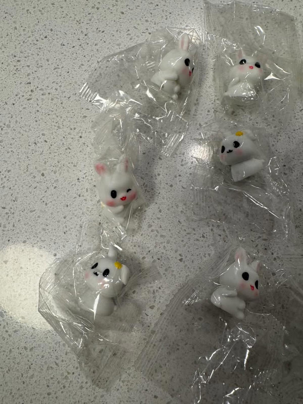 Cute Mini Bunny Figurines Set of 13 for Collectors and Decor