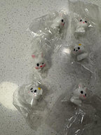 Cute Mini Bunny Figurines Set of 13 for Collectors and Decor