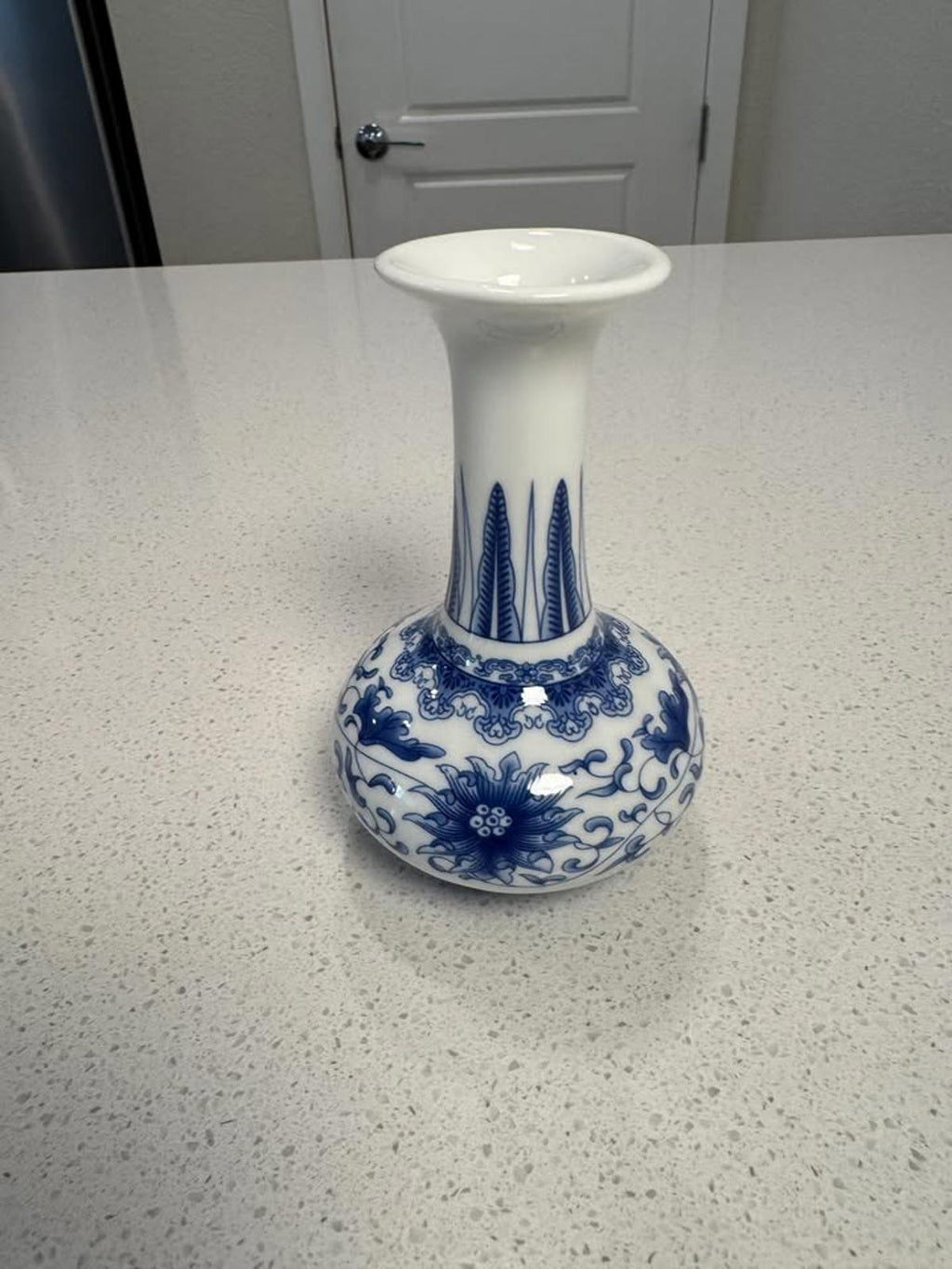 Blue and White Porcelain Decorative Vase
